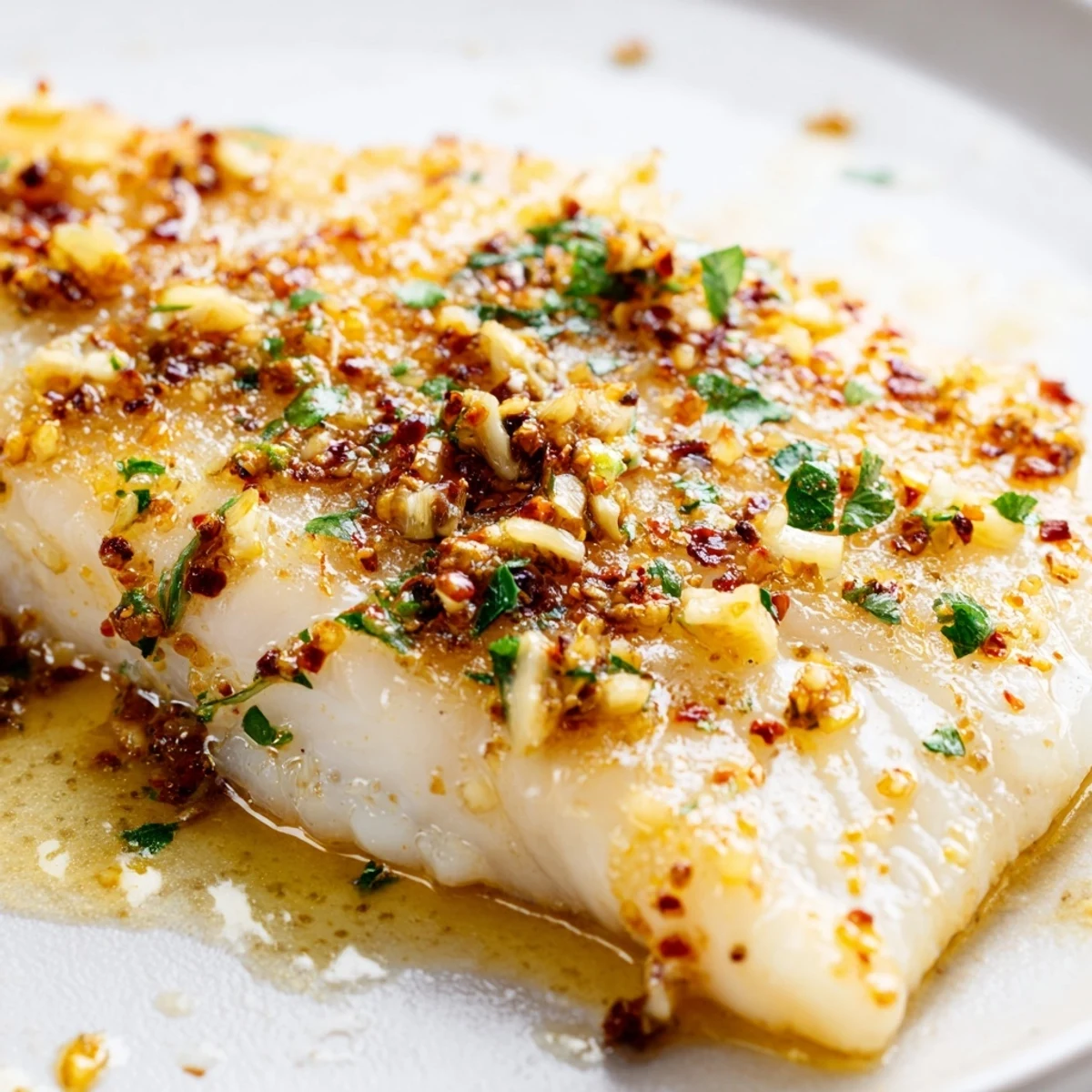 Healthy Lemon Squeeze with Fish plated with roasted potatoes and steamed vegetables for a fresh dinner.