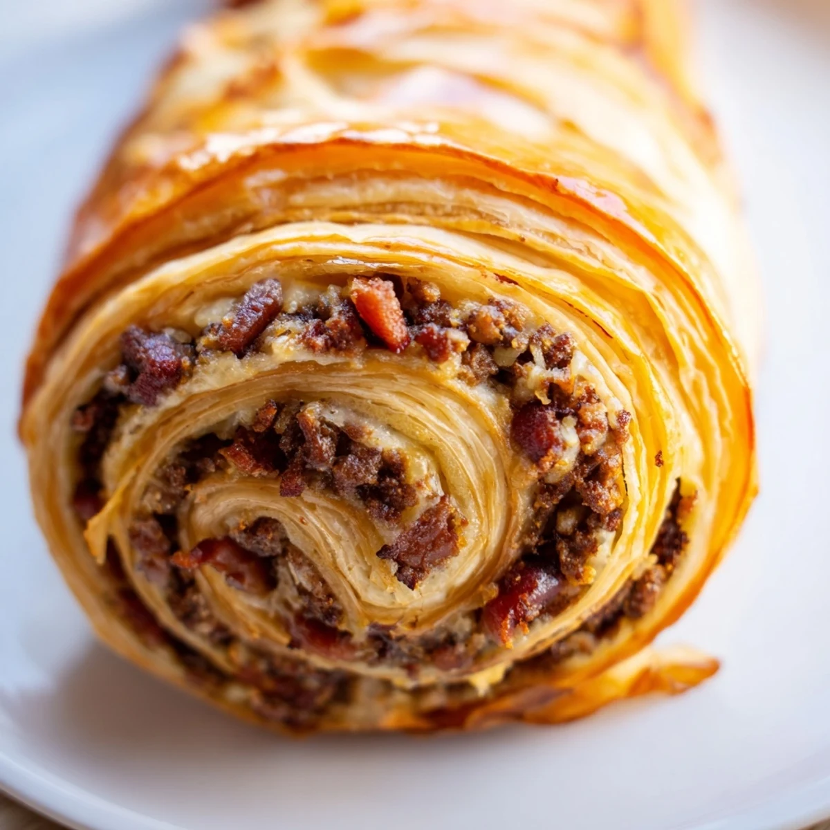 Hot Cheesy Bacon Burger Rollups appetizer with crispy bacon and gooey cheese, perfect for game day.