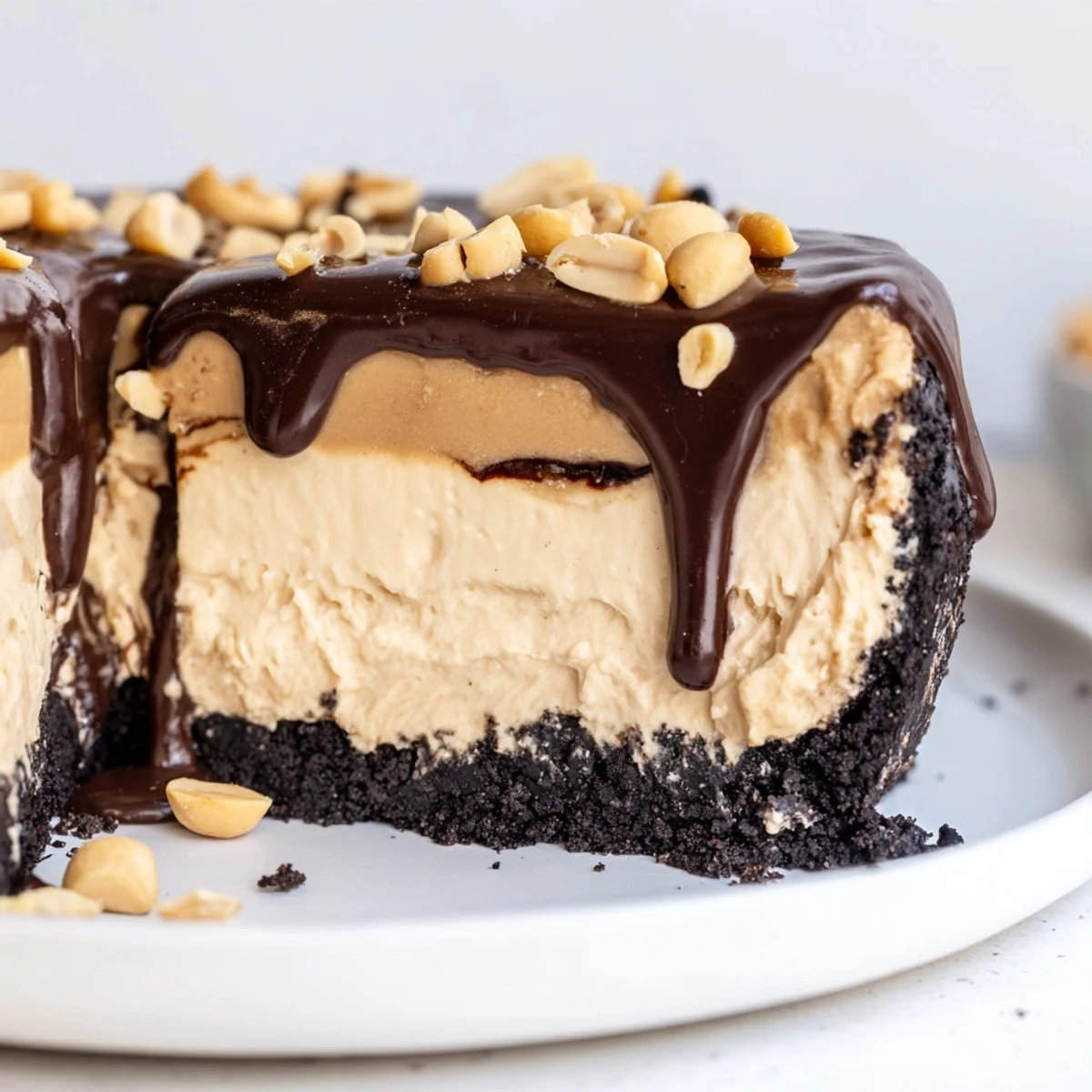 No Bake Peanut Butter Pie