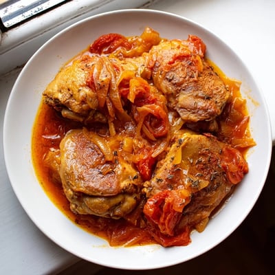 Senegalese Chicken with Tomato Sauce