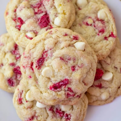Lemon Raspberry Cookies Bright Chewy