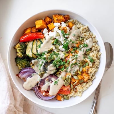Grain Bowl with Roasted Vegetables